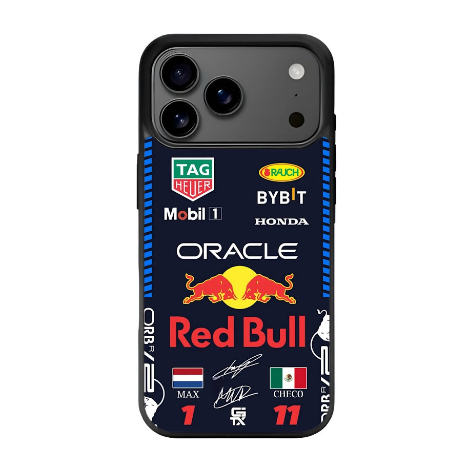 Case Diseño Jersey RB20 - Max & Checo