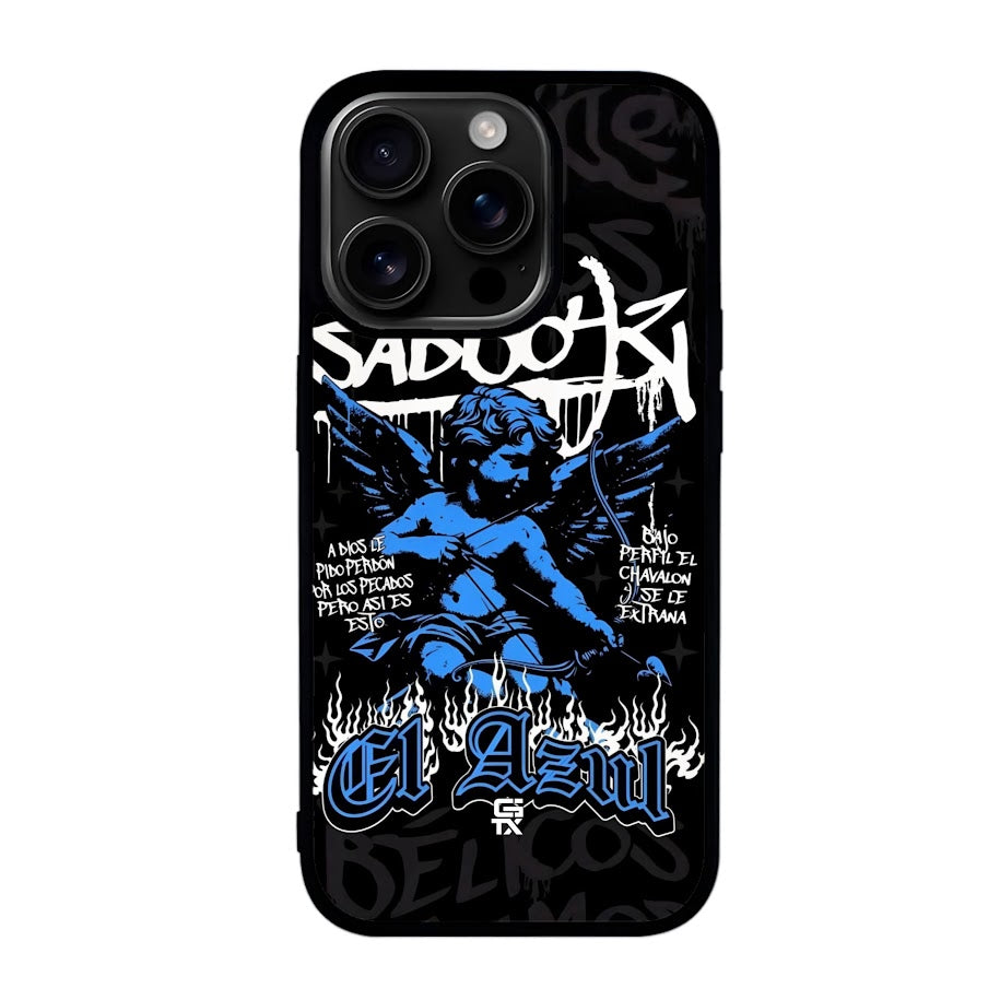 Funda "Blue Chains" - Edición Junior H & Sad Boyz