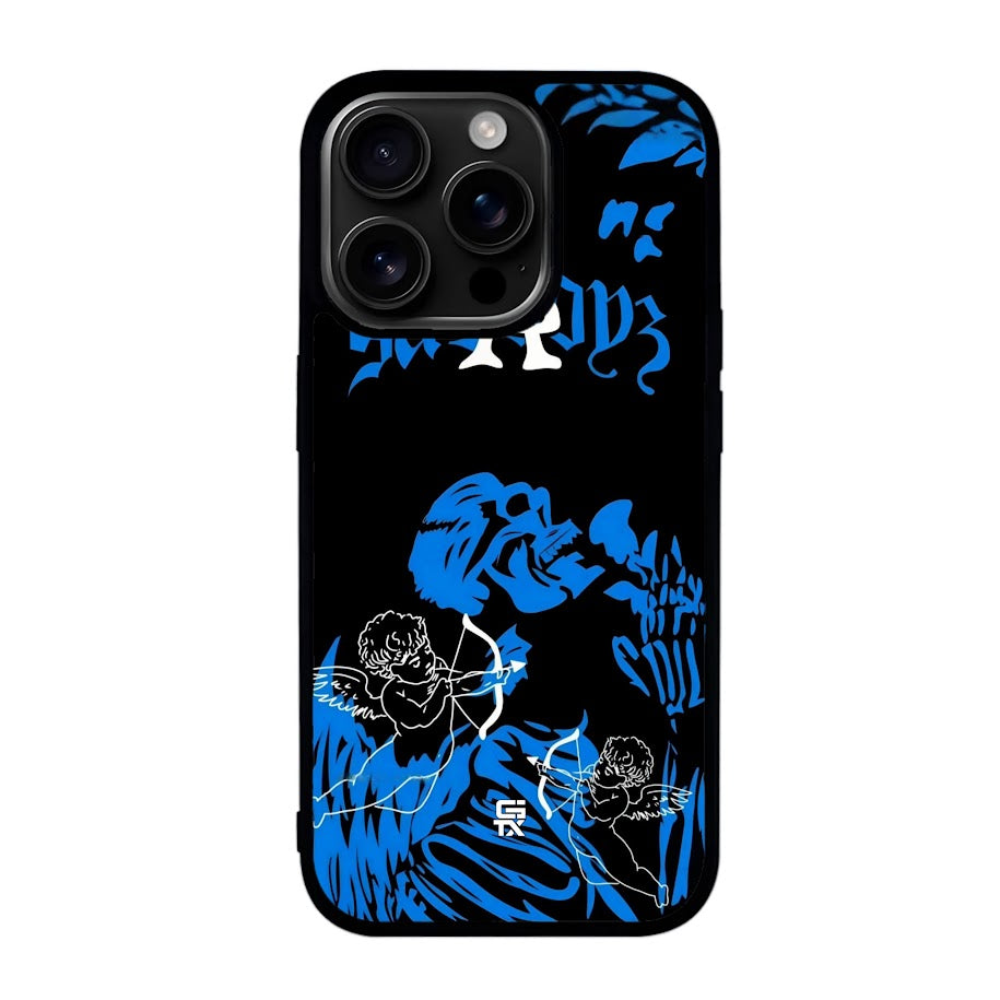 Funda Case Dandy Hats x Junior H "Angel Azul" Dh