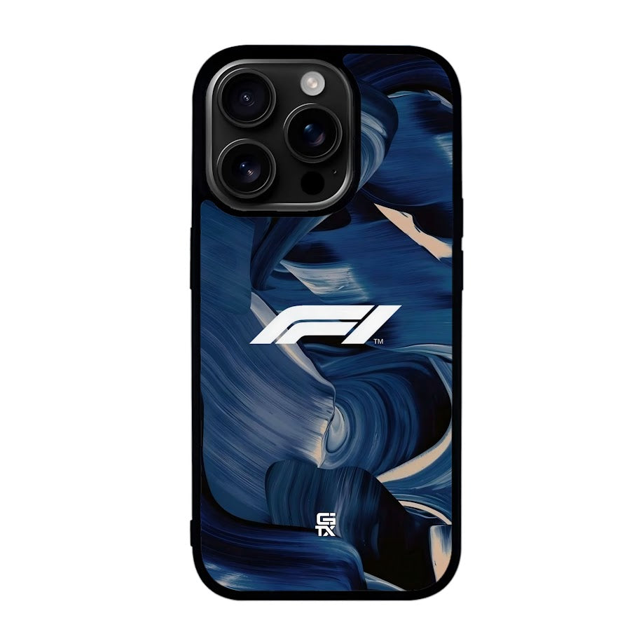 Funda "F1 Abstract Blue" - Edición Oficial Art