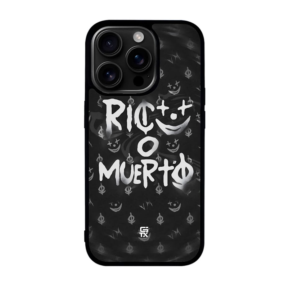 Funda Rico o Muerto - Edición Trap Hustle