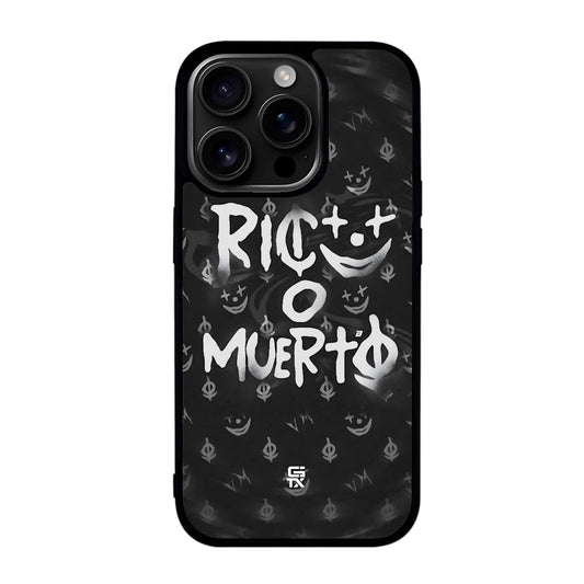Funda Rico o Muerto - Edición Trap Hustle