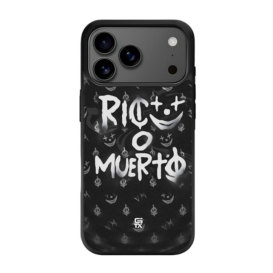 Funda Rico o Muerto - Edición Trap Hustle