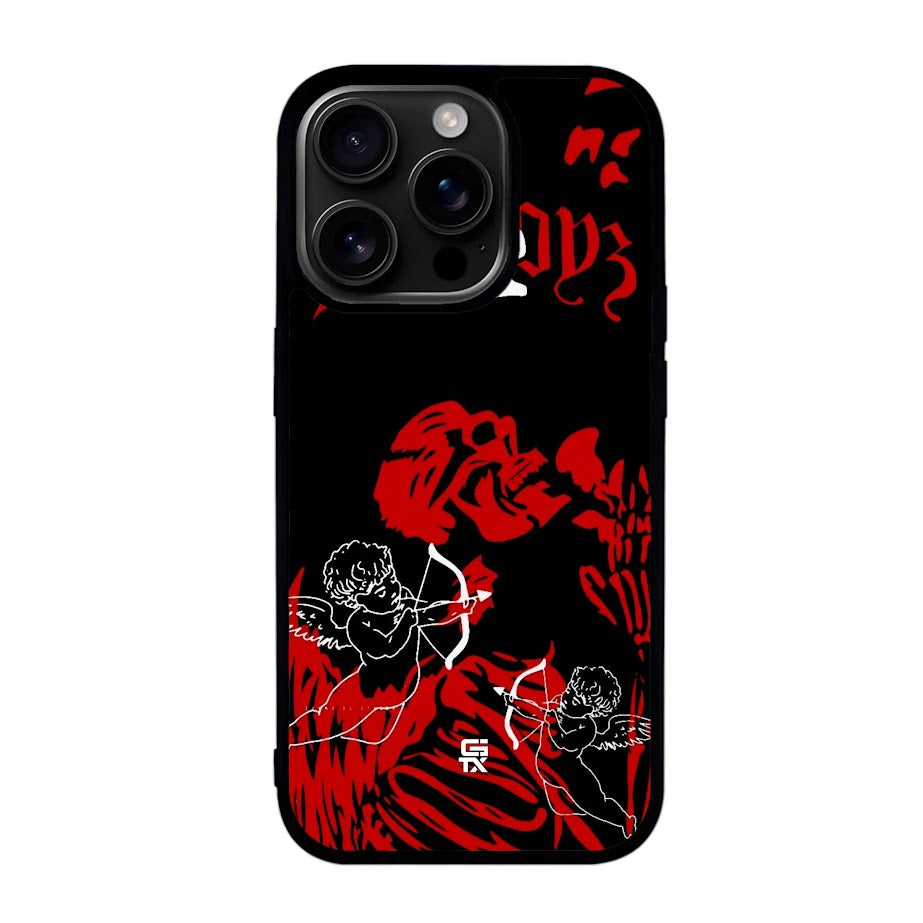 Funda "Sad Boyz" Red - Edición Skull & Rose